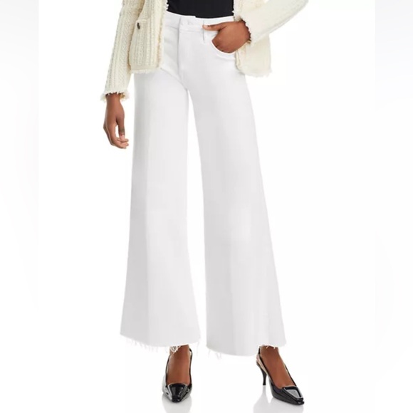 MOTHER THE ROLLER HIGH RISE WIDE LEGS JEANS IN FAIREST OF THEM ALL SIZE 34 - Picture 9 of 9